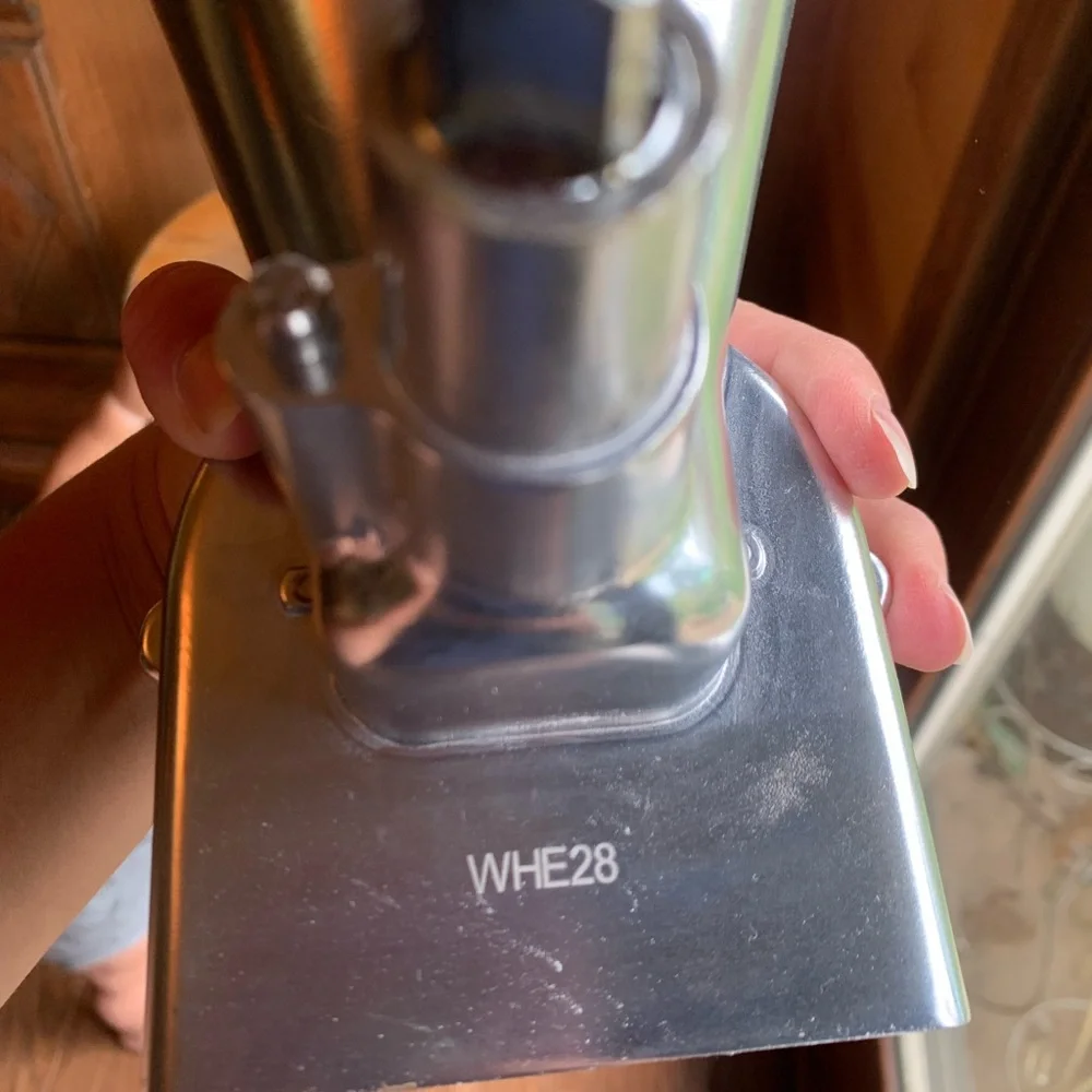 Grain mill kitchenaid Attachment - Shiny Aluminum Finish